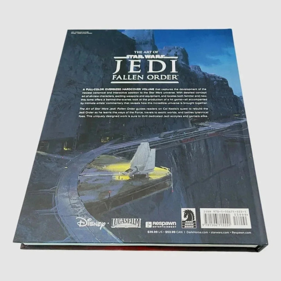 The Art of Star Wars  Jedi Fallen Order Darkhorse Lucas Films Illustrated HC - Picture 2 of 10
